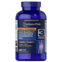 Puritans Pride Glucosamine 퓨리탄 프라이드 글루코사민 480정, 1개
