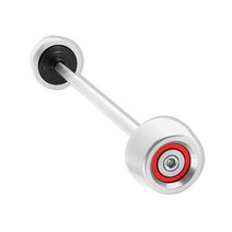 견고한 BMW 오토바이 헤드 액슬 슬라이더 휠 충돌 패드 보호 S1000RR S R RR XR, 12 Sliver Red Sliver