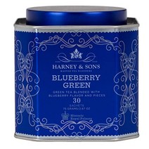 Harney & Sons 하니앤손스 블루베리 그린 티 30티백 틴케이스 히스토릭 로열 펠리스 컬렉션 김하늘 차 선물, 1개