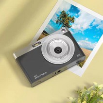 여자 고화질 입문 급학생 포켓 디지털 귀여운 DSLR카메라, T02-블랙업 스크럽 5000w 화소, C01-세트 스커트한벌