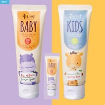 닥터초이스 유아 어린이 좋은 치약 천연 무불소 저불소 베이비 키즈 2개 구매시 여행용, 스텝2-키즈