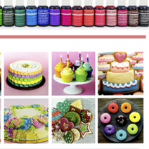 식용물감 천연 색소 마카롱 만들기 세트 염색 재료 쉐프 마스터 색소, 딥 핑크(25g)