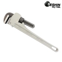 세신 알루미늄 파이프렌치 18인치 (450mm) 최대벌림76mm