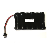 도시바 7.2V AA 2000mAh JST-2P SM-2P 니켈수소 Ni-MH 수신기 몬스터 트럭 RC RC카 배터리 탱크 오프로드 RC카 건전지 충전지, 1개, 1개