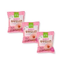 풀스쿡 글레이즈 두부도너츠 (50gX3) 브런치 홈베이킹 두부빵 간편간식 버터풍미, 2세트