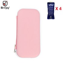 인슐린 냉장고 차량용 여행용 도우컨테이너 Brilljoy-휴대용 셀린 쿨러 백 당뇨병 여행 케이스 약물 볼사, 06 Pink