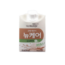 대상웰라이프 뉴케어 구수한맛 순 200ml, 24팩