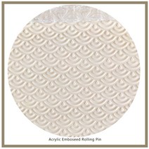 롤링 베이킹 쿠키 파이 메트 커프레스 일본식 패턴 케이크 장식 도구들 클레이 아트 프로젝트 크러스트 양각 핀, 13x165mm