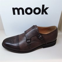 무크 무크 NC12 남성 고급 파티나 몽크스트랩 구두 812160 (6654961)