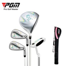 PGM RIO 2세대 초보자 입문용 티타늄 여성 골프채 11종 풀세트 LTG014, 카본 4종 세트+골프가방B