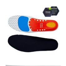 DLAVAN 오솔라이트 아치 서포트 젤패드 기능성 인솔 ORTHOLITE ARCH SUPPORT GELPAD FUNCTIONALITY INSOLE, 화이트, 남성용(250 280mm)