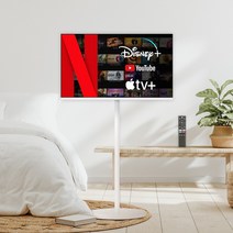 이노스 M240F 스마트 모니터 & IP TV 24인치 FHD 안드로이드 11 캠핑 소형 티비 무결점, 수도권(서울경기인천), M240F 스마트&IPTV+무빙스탠드(세트), 택배출고(고객직접설치)