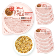 빼빼곤약 128kcal 발효곤약카무트밥 150g x 10팩, 10개, 10개