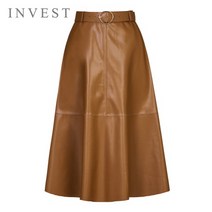 [인베스트] 에코레더벨트셋스커트_V2F1SK8081