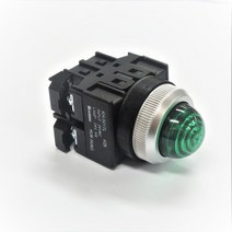 건흥전기 KOINO 파일럿 램프 표시등 25Φ KH-501TL DC24V, 적색, 전구