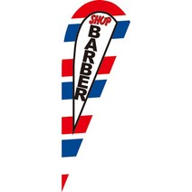 바버샵 네일샵 110g 니트 폴터 정원 데코레이션 광고 스탠딩 비즈니스 단면 이발소 스와퍼 눈물 방울 깃발, 01 t017_03 110x290cm