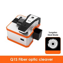 바로찜 광네트워크 보조용품 GUANGYAN Q1S 완전 자동 광섬유 절단기 충전식 케이블 Ftth, 02 With Advanced Blade