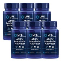 라이프익스텐션 AMPK 효소 메타볼릭 30정 3통 / 6통, 3개