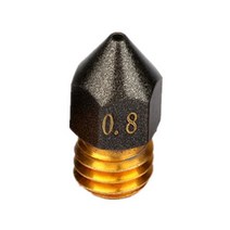 3D 프린터MK8 PTFE 코팅 노즐 CR10 Ender-3 Makebot 3D 프린터 1.75mm M6 스레드 0.2mm 1.0mm 1 개 2, 06 0.8mm_03 5pcs