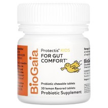 바이오가이아 유아 유산균 1억CFU L루테리 레몬 츄어블 60정