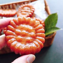 부드럽고 달콤한 수제약과 한과 우리밀 호박약과, 호박약과 50g(20개입) - 1박스[선물용]