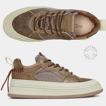 부테로 CIRCOLO 프리미엄 레더 빈티지 여성 스니커즈 BW