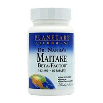닥터 난바 마이다케 잎새 버섯 베타 팩터 163 mg 60 타블렛 Planetary Herbals