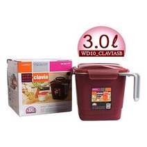 을CP + 클라비아 음식물 쓰레기통 3L 음식물 분리함 수거통_S/N:D2+529DA6 ; 가정용음식물쓰레기통 휴지통 스텐음식물쓰레기통 음식물쓰레기처리기 음식물쓰레기건조기 분리수거함 업소용음식물쓰레기통 음식물쓰레기통3l 음식물쓰레기홀더 음식물탈수기 CJN229D