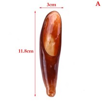 바디괄사 사타구니 y존 두피 림프 바디 지압 안마 괄사 천연 황소 뿔 도구 스크래핑 빗, a