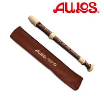 AULOS 아울로스 리코더 702B-G 소프라노 저먼식 브라운 고급 리코더