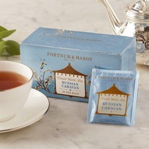 FORTNUM&MASON 러시안 카라반 25개의 티백 포트넘앤메이슨 영국홍차직구 50g, 1세트