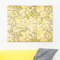 세계 명화그림 알폰스 무하 풍경그림 대형 와이드 홈카페 인테리어 거실 침실 카페, (무하)모란