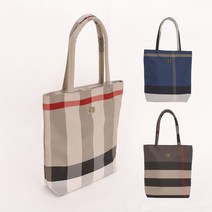 여성가방 체크 숄더백-빅/ 토트백 보조가방 에코백