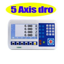 녹스센서 볼보트럭부품 만트럭부품 스카니아부품 선반 CNC 기계를 위해 놓이는 다 언어 큰 LCD DRO YH800 디지털 판독 디스플레이, 5축 왼쪽