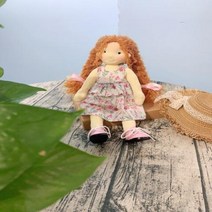 미니 발도르프 인형 지역 에나멜 인형 아티스트 수제 카와이 어린이 크리스마스 선물 장난감 수제 부드러운 필, 17.17 - 30cm