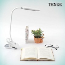 [TENEE] (구매 전원 스텐드 베이스 증정)클립형 땅콩 LED스탠드 TI-1105, 단품