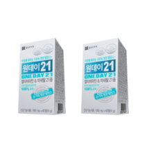 종근당건강 원데이21 멀티비타민 미네랄 2박스(4개월분)
