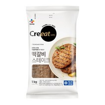 크레잇 떡갈비 스테이크 1Kg, 단품