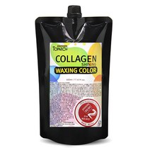 토파 콜라겐 샤이닝 왁싱칼라 500ml 헤어매니큐어 염색약, 핑크