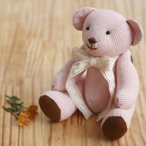 유키 테디베어 만들기 곰인형 만들기 나미꼬퀼트.나미꼬의퀼트카페, 브라운