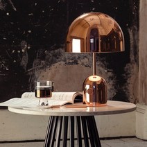 톰딕슨 조명 무드등 테이블조명 침실 집들이선물 장스탠드 램프 Tom Dixon 인테리어, 로즈골드, 전원스위치, 로즈골드