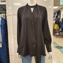 블루페페 부평점 리본 넥 소매셔링핏이 예쁜 간절기 블라우스