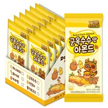 넛츠빌리지 군옥수수맛 아몬드 30gx12개입/24개입, 24개
