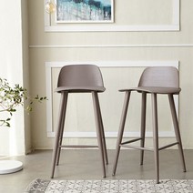 [베스트리빙] 링고 8063 바의자 2개, 색상:화이트