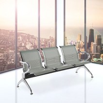 업소용 인조 가죽 소파 카페 쇼파 대기실 심플 신소재 병원 노래방 붙박이 빈티지, 삼인실버그레이