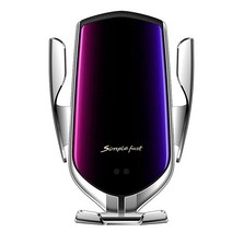 Sennila Wireless Car Charger Mount QI 10W Auto-Clamping Fast Car Charging Phone Air-Vent Holder Mou