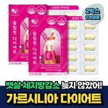 여자 내장지방 다이어트보조제 가르시니아 체지방컷팅 2개월분 비움샵 20대 30대 40대 탄수화물 억제 뱃살 팔뚝살 허벅지살 속성 단기 다요트 HCA 식약처인증