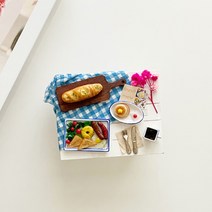 [바보사랑] 미니어쳐 음식 DIY 브런치 세트 미니셰프컬렉션, 상세 설명 참조