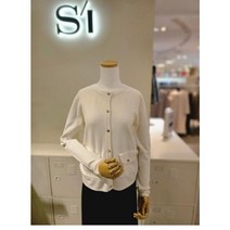 씨 SHCCX9901 골드버튼 라운드넥 포켓가디건