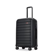 GinzaTravel TSA 잠금 장치가 있는 3피스 ABS 수하물 세트 확장 가능 마